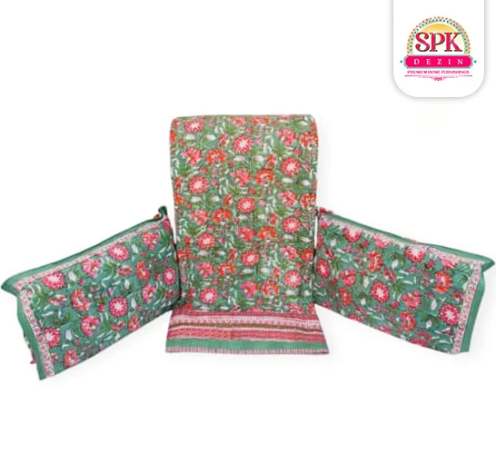 Premium Hand Block Print Comforters | SPK DEZIN