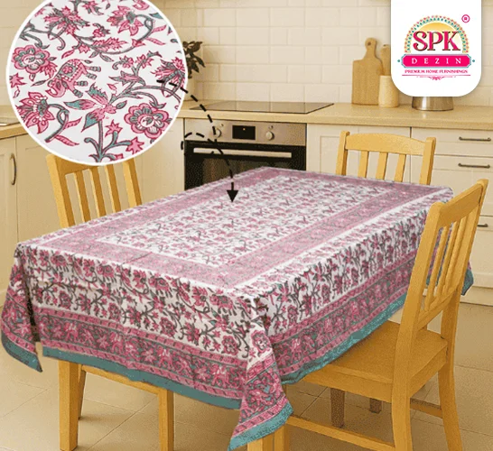 Block Print Table Cloths | SPK DEZIN